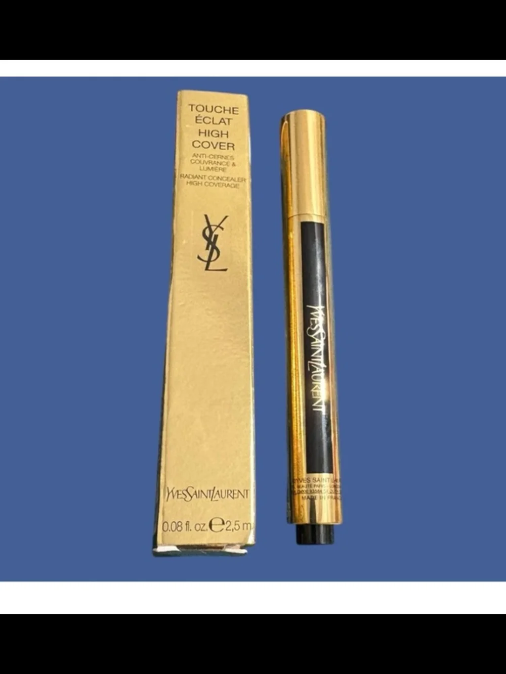 Yves Saint Laurent Radiant Concealer - Gold & Black NIB✨ FREE GIFTS WITH ORDER ✨